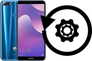 Zurücksetzen oder reset a Huawei Y7 Prime (2018)