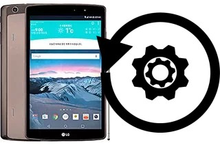 Zurücksetzen oder reset a LG G Pad II 8.3 LTE