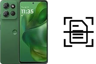 Dokument auf einem Motorola Moto G Power (2025) scannen