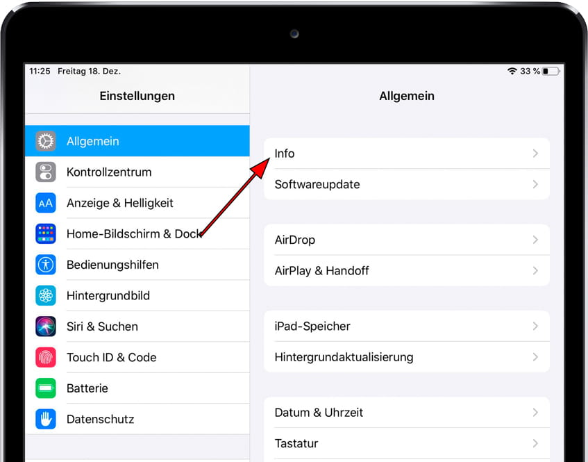 Information IMEI iOS