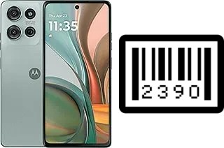 So sehen Sie die Seriennummer auf der Motorola Moto G75