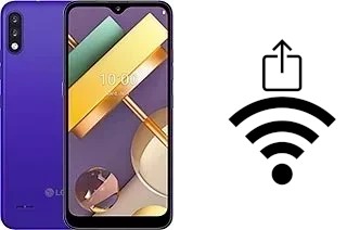So generieren Sie einen QR-Code mit dem Wifi-Passwort auf einem LG K22+
