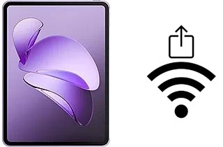 So generieren Sie einen QR-Code mit dem Wifi-Passwort auf einem Oppo Pad 3