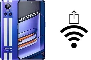So generieren Sie einen QR-Code mit dem Wifi-Passwort auf einem Realme GT Neo 3 150W